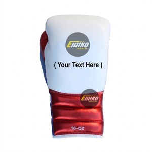 Custom Leather Boxing <b>Gloves</b> Custom Logo Kick Boxing <b>Gloves</b> Lace Up Training <b>Gloves</b> <b>16</b> <b>Oz</b> Customized Boxing <b>Gloves</b> - Product Image 2