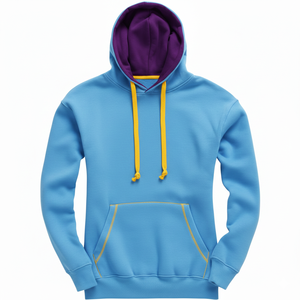 Sweat à capuche unisexe épais 550 g/m² 100 % coton lavé, col à capuche, impression numérique, poche, personnalisable, OEM, vente en gros - Product Image 2