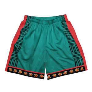 Service OEM ODM Personnalisé – Short d'entraînement de basketball respirant, grande taille, uni, élastique, avec transfert thermique – Créez votre propre logo - Product Image 1