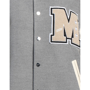 Parches de chenilla de poliéster de calidad personalizada, chaqueta con letras, logotipo bordado, chaquetas con letras de baloncesto para hombres y mujeres - Product Image 6