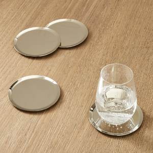 Posavasos de metal ecológicos hechos a mano con diseño personalizable y estilo moderno que agrega belleza estética a las salas de estar - Product Image 3