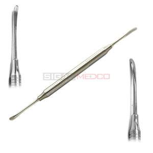 Juego de Elevadores Periósteales Manuales de Acero Inoxidable Alemán, 7 Piezas, para Cirugía Oral, Implantes, Periodoncia, Buser, Prichard - Product Image 5