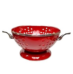 Hot Selling Modern Stainless Steel Colorful Twin Handle <b>Colander</b> for Vegetable Fruit Drainer Rice <b>Colander</b> - Product Image 2