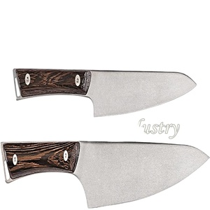 Custom Hand Made Damascus Kitchen Chef <b>Knife</b> DAMASCUS Steel Carbon Steel Sustainable Mix Color (smk2020) - Product Image 1