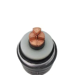 Hv Ehv High Voltage Single-Core XLPE Cable with Copper Wire Screen and Aluminum Laminated Sheath