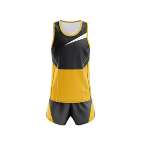 Ropa de entrenamiento para correr profesional para hombre, uniforme de pista y campo, traje para correr, precio al por mayor, diseño personalizado, uniforme deportivo para correr - Product Image 2