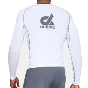 T-shirt de compression respirant à logo personnalisé pour homme, vente chaude, séchage rapide, vêtements de sport OEM, faible MOQ - Product Image 3