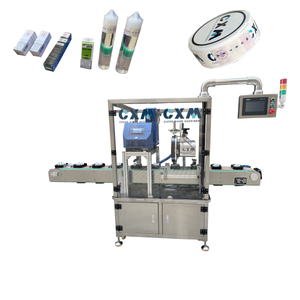 Applicateur automatique d'autocollants de colle thermofusible Solution d'étiquetage personnalisée pour boîtes en carton canettes bouteilles étiqueteuse de timbres fiscaux - Product Image 1