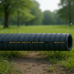 Saug-HEDUFLEX/GRECATO L.40m ID 102mm AD 117,0mm Rubber <b>Hoses</b>-VPE 40 - Product Image 3