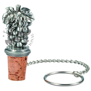 จุกขวดไวน์ทำจากโลหะสังกะสีผสมแบบสั่งทำจุกปิดขวดไวน์ทรงกรวยแบบเก็บไวน์อุปกรณ์สำหรับบาร์ - Product Image 3