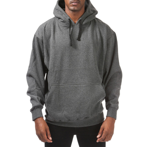 Surdimensionné hommes poids lourd boîte pull à capuche en gros poids lourd Bella + toile 3719 unisexe éponge polaire pull à capuche - Product Image 6