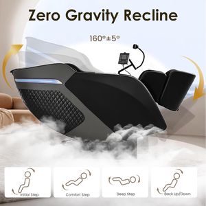 Smart Zero Gravity <b>Massage</b> <b>Chair</b> Large Screen Music Full Body Airbag Circulation Decompress Foot Massager Commercial Use - Product Image 5