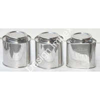 Boîte d'emballage alimentaire récipient de cuisine en acier inoxydable de haute qualité et bidon pot en métal avec couvercle hermétique Logo personnalisé