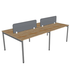 OMA II Steel <b>Legged</b> 240x120cm <b>Foldable</b> Office Furniture <b>Table</b> for Office & Hospital-HBOM211 - Product Image 4