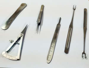 Ensemble d'instruments chirurgicaux de blépharoplastie manuelle en acier inoxydable - Product Image 3