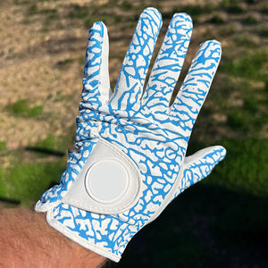 Gants en cuir véritable unisexe 100% de qualité supérieure, service OEM, gants de golf avec logo au choix, pour la pêche quotidienne et la fête, décontractés - Product Image 5