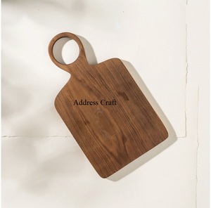 Planche à découper de cuisine décorative en bois d'acacia faite à la main de haute qualité pour Pizza hacher à l'adresse artisanat inde - Product Image 5