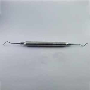 Instruments de pont osseux 175 mm, instruments manuels de remplissage dentaire, tunnelisateurs, détartreurs en acier inoxydable certifiés CE pour le nettoyage - Product Image 6