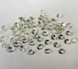 Corte de pera de amatista verde natural 10x14mm facetado-Amatista verde suelta de calidad superior - Product Image 6