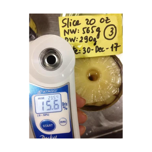Morceaux d'ananas doux en conserve au sirop de fruits en conserve jaunes Type de coupe étamée mèches emballées dans du métal peut en vrac approvisionnement OEM - Product Image 5