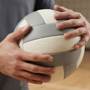 Ballon de volley-ball d'entraînement professionnel en PVC léger, au toucher doux et durable, nouveau design, pour l'école/les clubs - Product Image 3