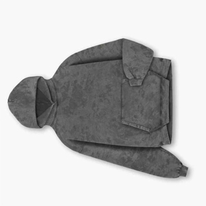 Marque privée de streetwear pour hommes sweat à capuche/basique délavé à l'acide, vêtements d'hiver en coton mélangé, sweat à capuche confortable et doux pour hommes délavé à l'acide - Product Image 6