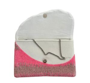 Shell <b>Beaded</b> Clutch Coin Pouch Pearl Shell <b>Beaded</b> Clutch Zip Pouch <b>Blue</b> Use Code From India Handmade for Women and Girls - Product Image 3