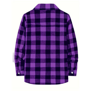 Camisa de franela para hombre de tela transpirable ligera nueva moda superventas precio de fábrica Camisa de franela de manga larga para hombre - Product Image 2
