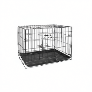 Wholesale Heavy-Duty Thickened Metal Dog Kennel Strong Pet <b>Crate</b> for Dogs Basic Pet Cage From Manufacturer - Product Image 2