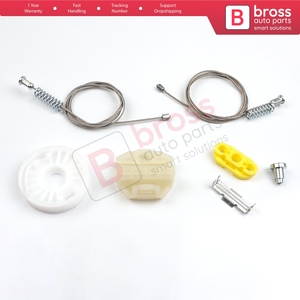 ชุดซ่อมมอเตอร์กระจกหน้าต่าง BWR195 สำหรับประตูหลังซ้ายหรือขวา สำหรับ Astra G MK4 T98 ปี 1998-2004 4/5 ประตู 90521877 90521878 - Product Image 3