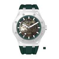 Montre mécanique à cadran MOD pour homme avec affichage analogique Diver avec fenêtre en cristal résistante à l'eau