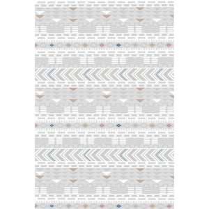 Tapis moderne multicolore Netline BI008, style Bristol, 100 % acrylique, anti-peluches, facile à nettoyer, durable, 80x150 cm, kg, Home Depot - Product Image 2