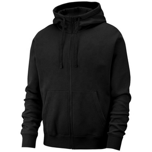 Sudadera con capucha para hombre, moderna, con cremallera completa, de tela suave y cómoda, ideal para entrenamiento físico, jogging y atuendos casuales modernos. - Product Image 1