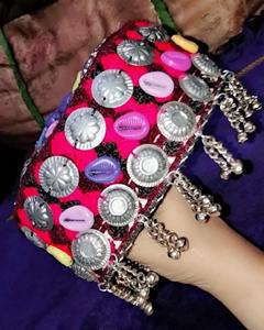 กิ๊บติดผมลายดอกไม้แบบดั้งเดิมของชาวอัฟกันปาชตุน ทำด้วยมือ ผ้าปักลายวัฒนธรรมชาติ แฟชั่นวินเทจ ขายส่ง - Product Image 5