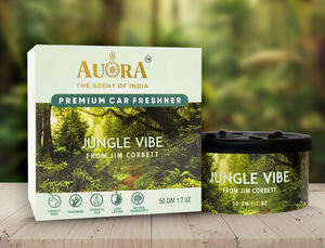 Parfum de voiture solide en bois biologique de qualité supérieure parfum indien écologique anti-fuite longue durée capacité de 50g désodorisant voiture maison - Product Image 6