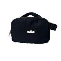 Sac banane de sport ajustable en gros, sacoche de taille et bandoulière avec fermeture éclair