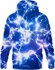 Sudadera con capucha de sublimación 2024, sudaderas con capucha con estampado de logotipo personalizado, sudaderas con capucha de sublimación, ropa informal, sudor de manga larga - Product Image 2