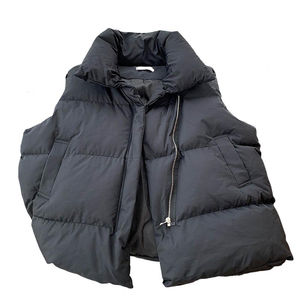 Veste d'hiver à col montant pour homme, coupe-vent, légère, imperméable, doudoune en duvet de canard - Product Image 5