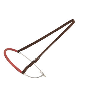 Calzones de banda para la nariz de Cable marrón de calidad superior, banda para la nariz de cuero ajustable, caballos aptos para entrenamiento ecuestre, equipo de tachuelas - Product Image 6