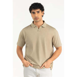 Chemise décontractée pour homme, coupe classique, en maille, col uni, manches courtes, respirante, en élasthanne, boutonnée, brodée, grandes tailles XL-6XL - Product Image 1