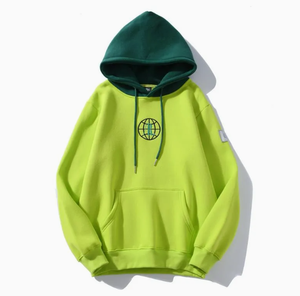Ensemble de survêtement personnalisé OEM ODM pour homme en molleton 100 % coton, sweat-shirt à capuche épais et pantalon de survêtement, vêtements de sport d'hiver - Product Image 1