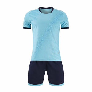 Calidad superior 2025 al por mayor diseños personalizados y colores logotipo de la marca fútbol 100% poliéster hombres fútbol uniforme completo ropa deportiva - Product Image 5