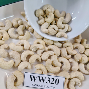 Fournisseur de confiance du Vietnam Santigo noix de cajou Kaju Badam bon marché en vrac noyau de noix de cajou W320 - Product Image 1