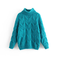 Nouveaux pulls d'hiver en spandex/polyester personnalisés avec logo pour femmes, décontractés, col rond, manches longues, couleur unie