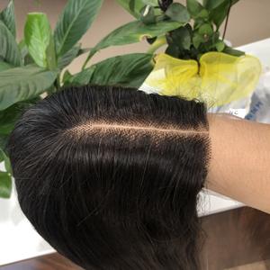 Precio al por mayor de pelo liso suizo HD pelucas de encaje para mujeres negras virgen vietnamita peluca con cierre extensiones de cabello humano - Product Image 3