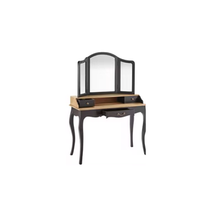 Nouveau produit vanités de maquillage vintage en bois massif avec trois verres et tiroirs pour le stockage de maquillage de Java central indonésien - Product Image 1