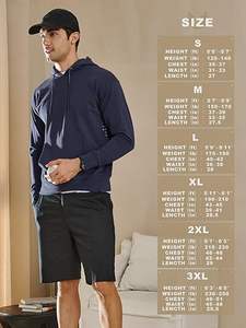 Sweat-shirt pour homme en molleton 100% coton de haute qualité, décontracté, à manches longues, à capuche, veste d'hiver, avec cordon de serrage, poche, imprimé ODM - Product Image 6