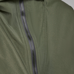 Veste coupe-vent pour homme avec capuche, logo personnalisé OEM, demi-zip, poches latérales, durable et coupe-vent - Product Image 5