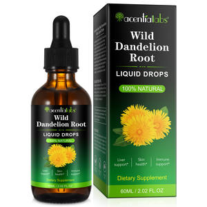 Acentiallabs Gouttes Liquides de Racine de Pissenlit Sauvage Biologique 60ml – Complément Liquide à Base d'Extraits Végétaux Naturels pour la Santé du Foie - Product Image 3