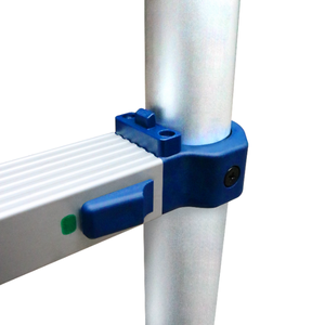 Bước công nghiệp giàn giáo có thể gập lại đơn Kính thiên văn Nhôm 3.8m Chiều cao có thể gập lại Thang nhôm Việt Nam - Product Image 6